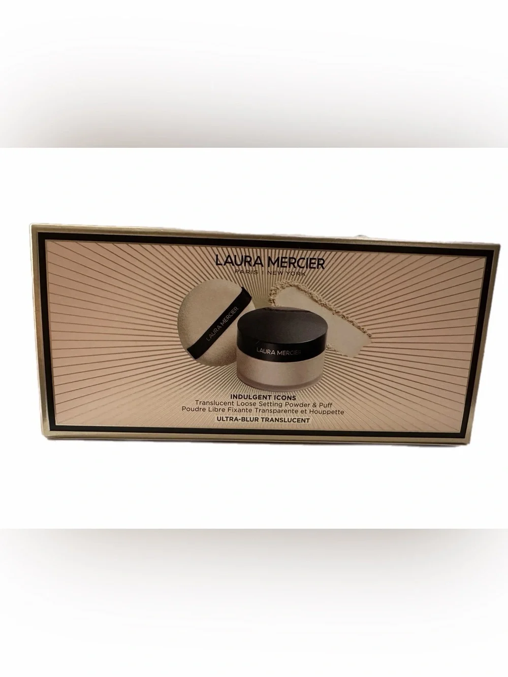 Laura Mercier Translucent Loose Setting Powder & Puff - Ultra-Blur Translucent